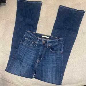 Levis 726 high rise flare